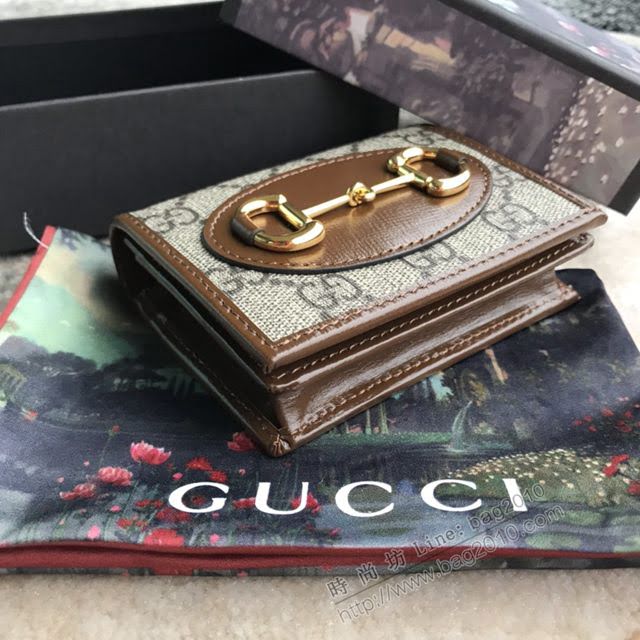 Gucci包 古馳2020年新款1955 馬鞍扣Woc鏈條包 可做手包 621892 黑皮  gdj1080
